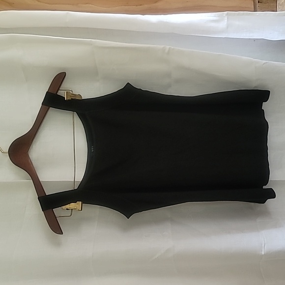 A knit tank top, size XL, black, used in great condition. - Picture 1 of 3